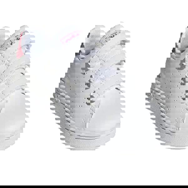 Adidas Childrens/Kids Court Trainers - White/Pink - 