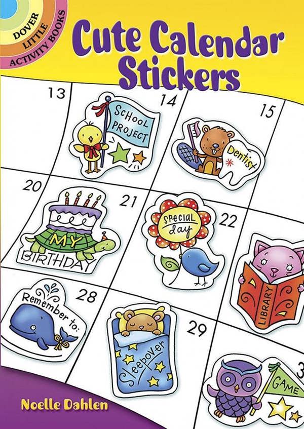 Cute Calendar Stickers