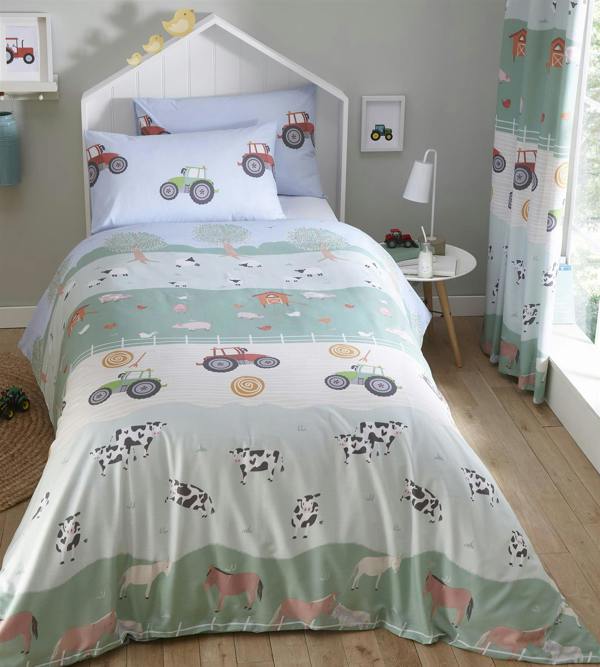 Farm Friends Multi Duvet Cover Set