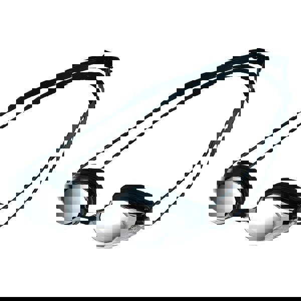 Arena Unisex Adult Tracks Mirror Swimming Goggles - Black/Smoke - 