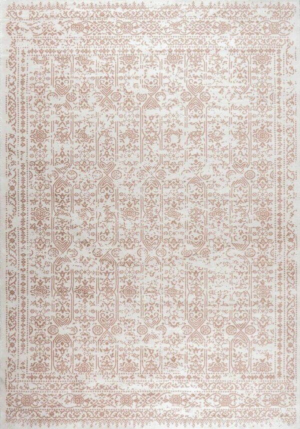 The Rugs Montana Vintage Cream Rose Rug | 3716