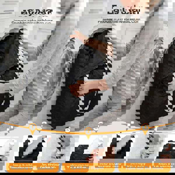 Skylos Dog Car Seat Travel Bed Carrier Portable Pet Booster Seat Washable Puppy