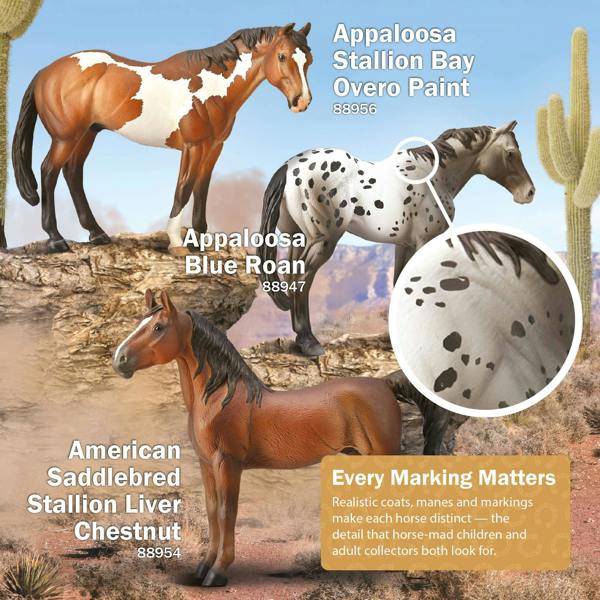 CollectA Gypsy Vanner Mare Rearing Chestnut - Deluxe 1:12 Scale Toy Horse Figure