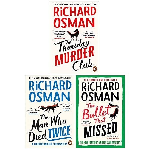 Penguin Thursday Murder Club Series 3 Books Collection By Richard Osman