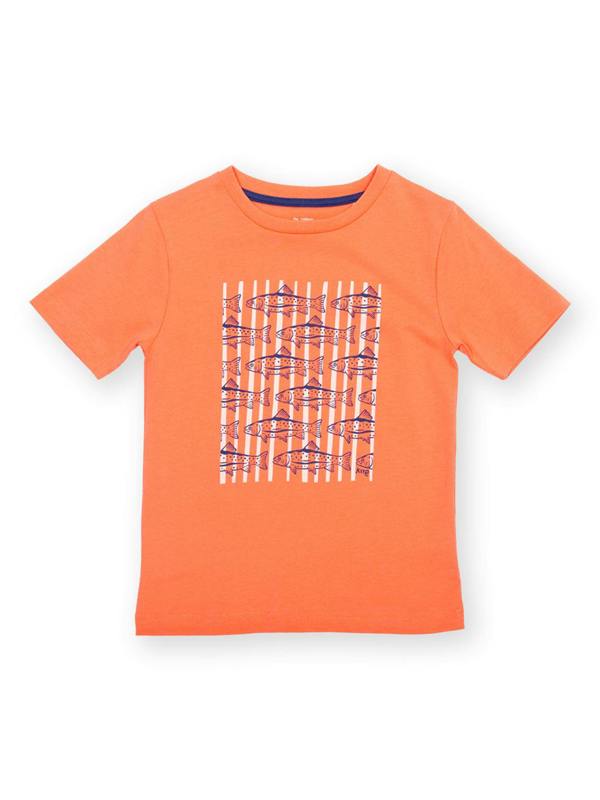 Kite Boys Organic Trout And About T-Shirt