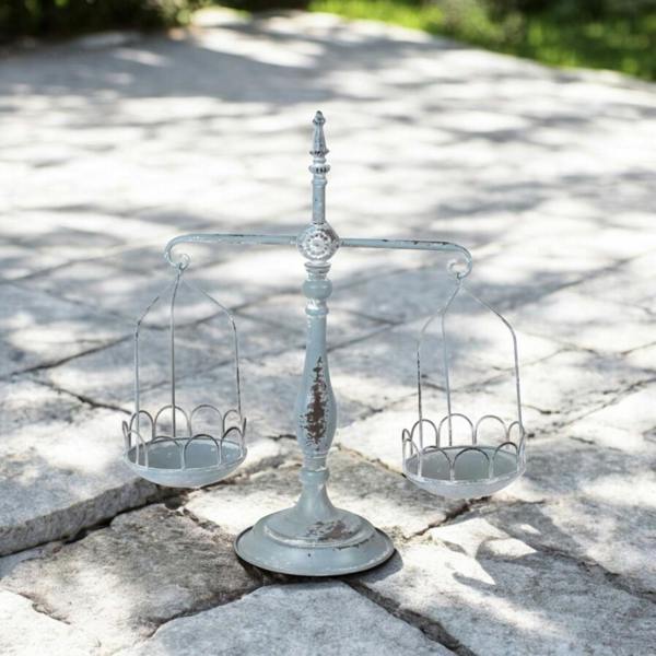 50CM BLUE & GREEN METAL SCALES
