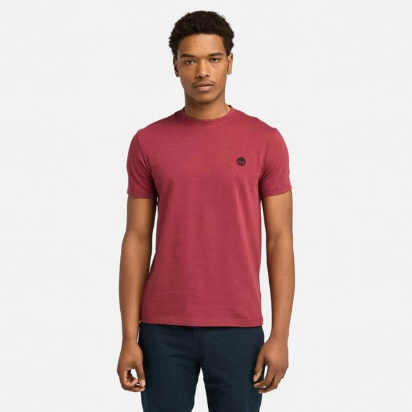 Timberland Mens Dunstan River Crew Neck T-Shirt - Brown