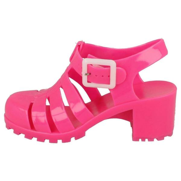 Spot On Girls Spot On Heeled Jelly Shoes H3042