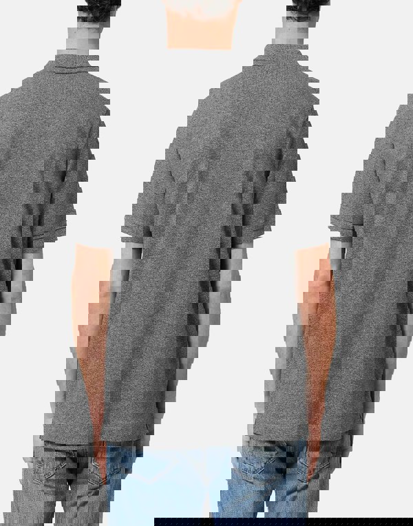 Men's Cotton Polo – Dark Heather Grey - British Boxers