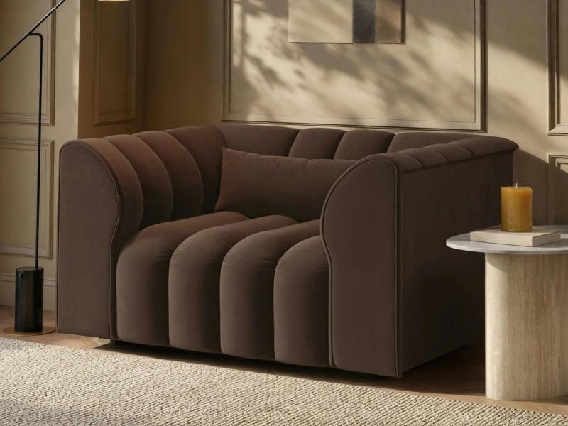 Halle Loveseat - Brown