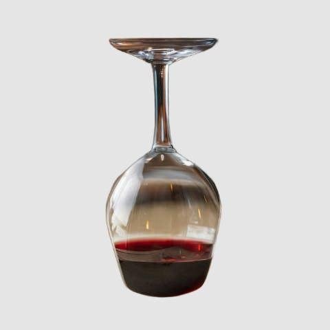 Upside Down Wine Glass – A Head-Turning Way to Sip Your Shiraz