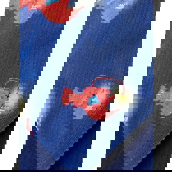 Speedo Tots Boys Digi Allover Jammer navy trunks with red fish pattern