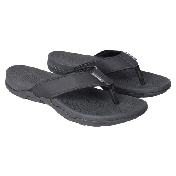 Animal Mens Fader Flip Flops - Black
