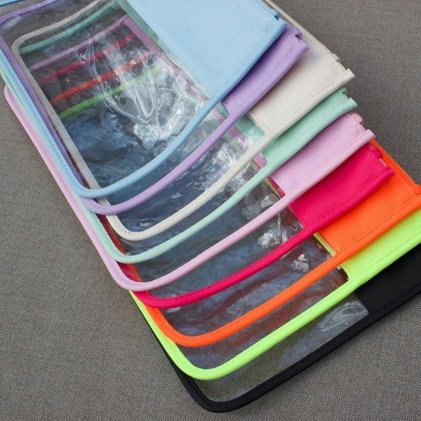 Personalised Clear Travel Pouches - MYLEE London