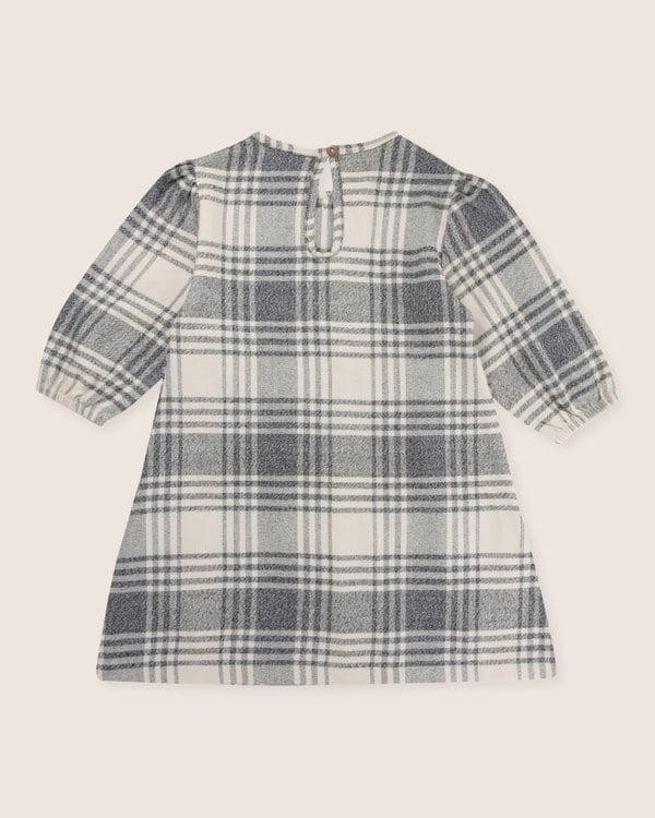 organic cotton Multicolour Brushed Check Print Dress - image 7