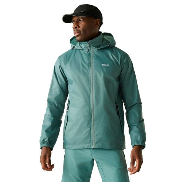 Regatta Mens Lyle IV Waterproof Hooded Jacket - Arctic - 