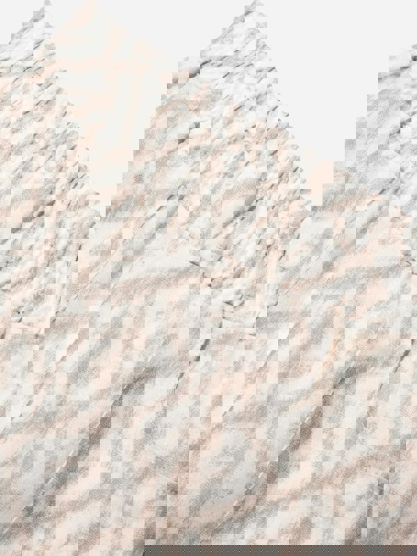 Fendi Kids Fendi Boys FF Logo Linen Shorts in Ivory