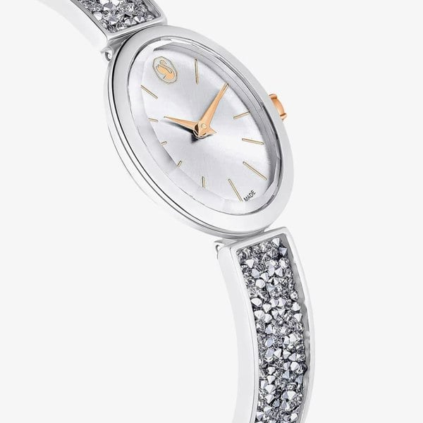 Swarovski Ladies Crystal Rock Silver Watch 5656878