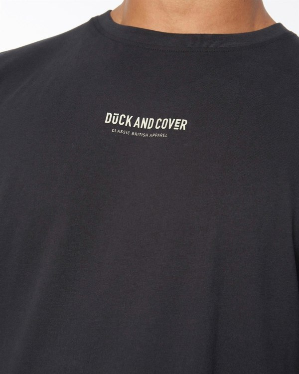 Duck and Cover Brammers T-Shirt - Black