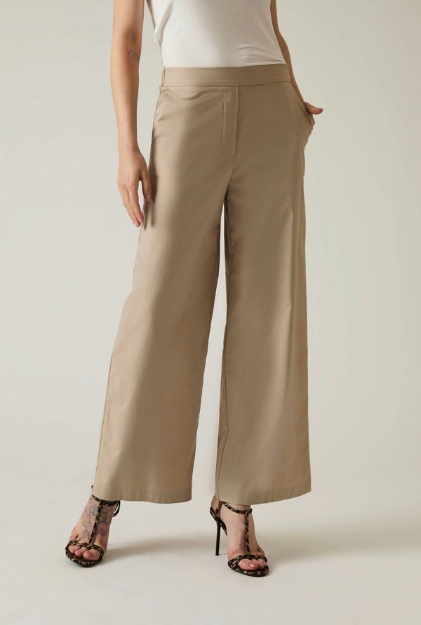 James Lakeland Cotton Beige Trousers