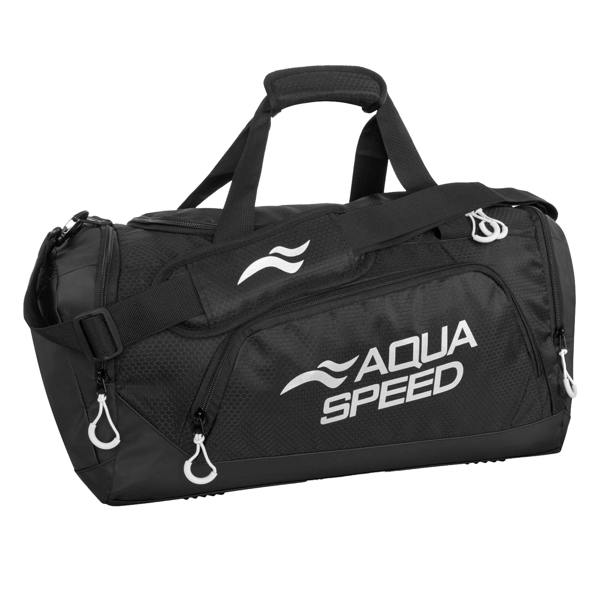 Aqua Speed Medium Sports Bag | Swim Pool Ventilated Duffel with Wet Gear Pocket