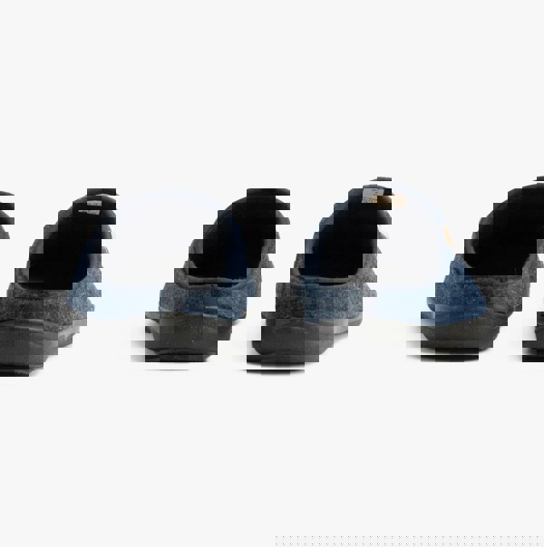 Padders FELIX Mens Slippers Blue Felt