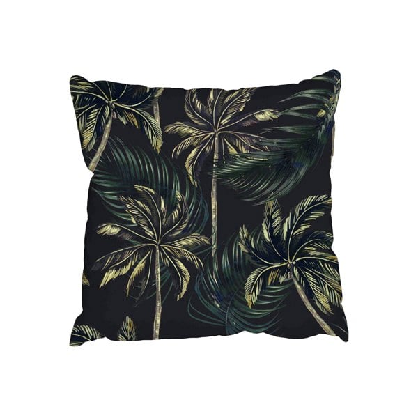 Benjamin Tate Design Palm trees, jungle leaves (Outdoor Cushion)