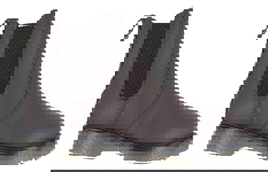 Frank James Nasbey Mens Classic Pull On Dealer Chelsea Leather Ankle Boots