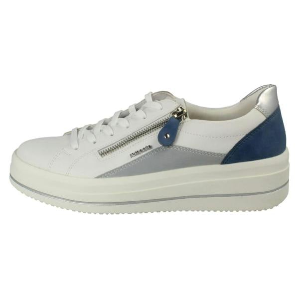 Remonte Ladies Remonte Zip Detail Trainers D1C01