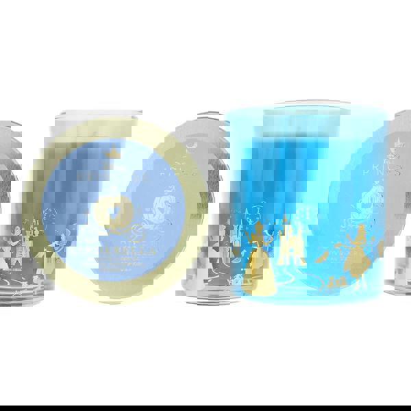 Disney Princess Cinderella Crystal Gardenia And Pumpkin Scented Candle 213g