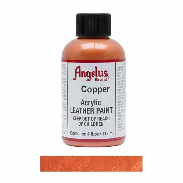 Angelus Metallic Leather Paint for Sneaker Customs and Shoes 4oz