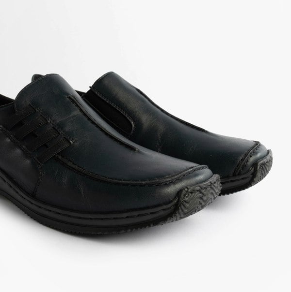 Rieker L1777-14 Womens Casual Shoes blue