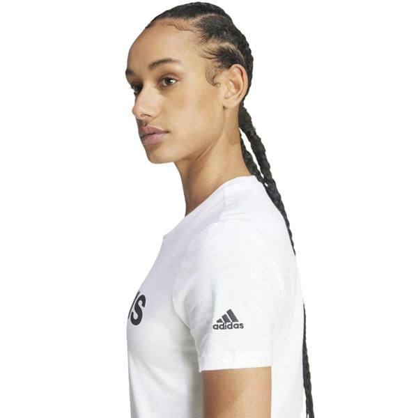 Adidas Womens/Ladies Logo T-Shirt - White - 