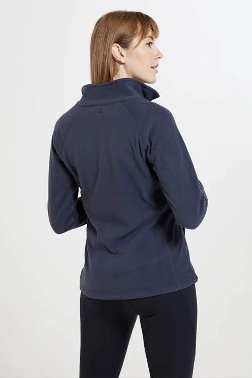 Mountain Warehouse Womens/Ladies Raso Fleece Jacket - Navy