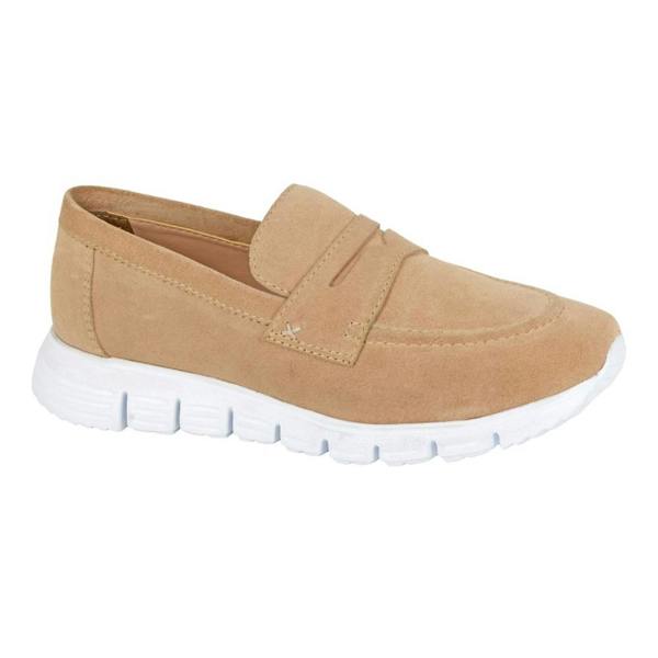 Cipriata Womens/Ladies Felisa Suede Trainers - Taupe - 