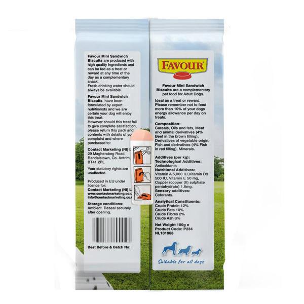 Favour Mini Sandwich Biscuits 150g