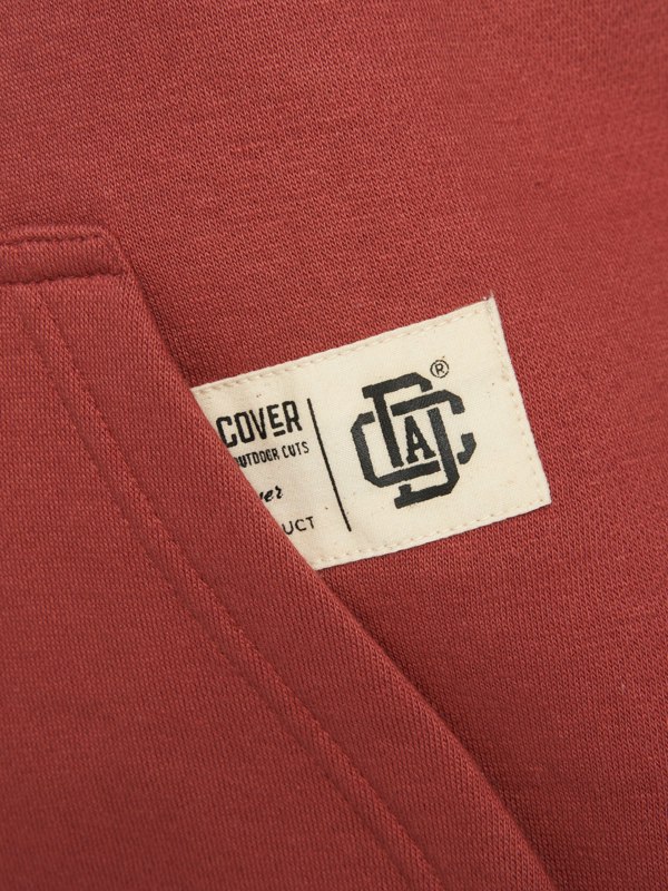 Duck and Cover Keyaan Hoodie - Red