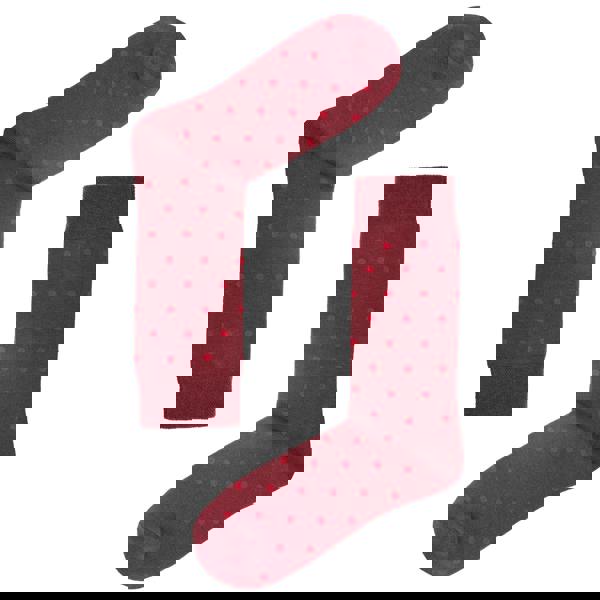 Jemsox 5pk Prestige Ensemble - Organic Cotton Comfort Welt Socks (One Size UK 6-9)