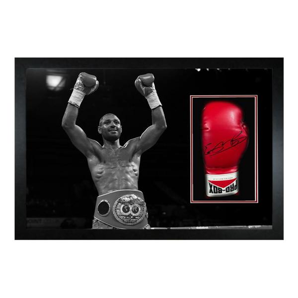 Kell Brook Signed Glove Iconic Frame