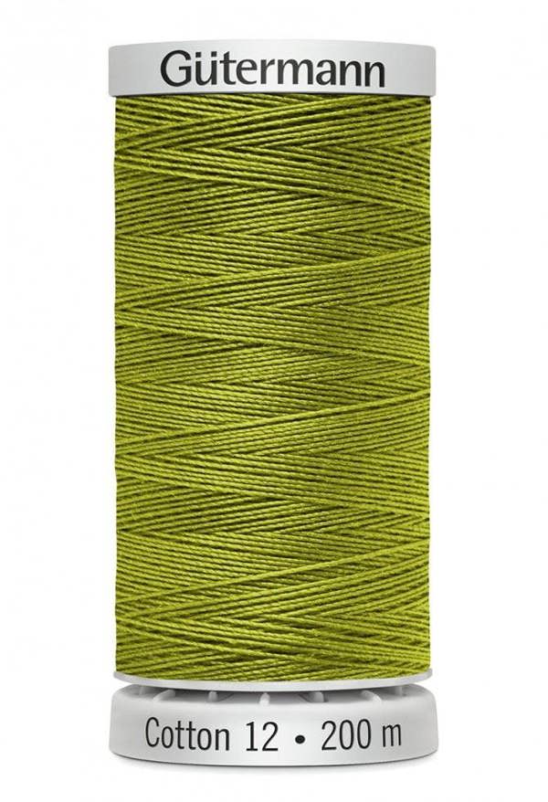 Gutermann No 12 Sulky Cotton Embroidery Thread 200m Cotton Thread Suitable For Embroidery