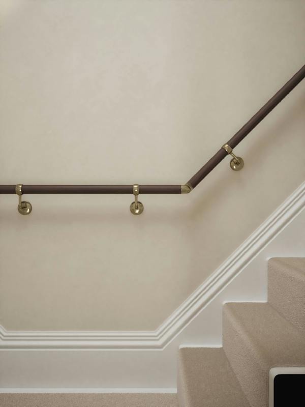 Handrails Direct Wroxall Ebony T Shape Handrail