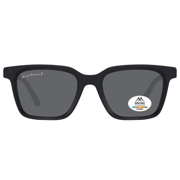 Montana Sunglasses MP58 Matte Black Grey Polarized