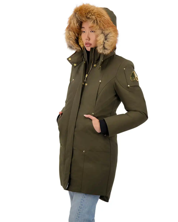 Moose Knuckles Stage Lake Green Parka Down Jacket