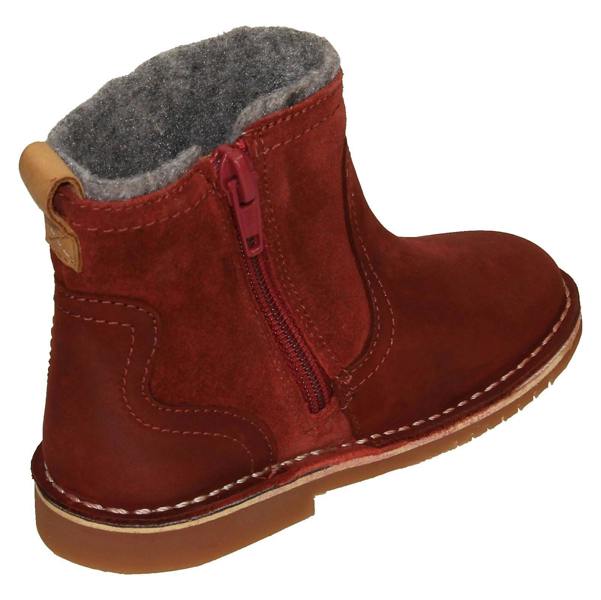 Clarks Girls Clarks Zip Up Ankle Boots Comet Frost