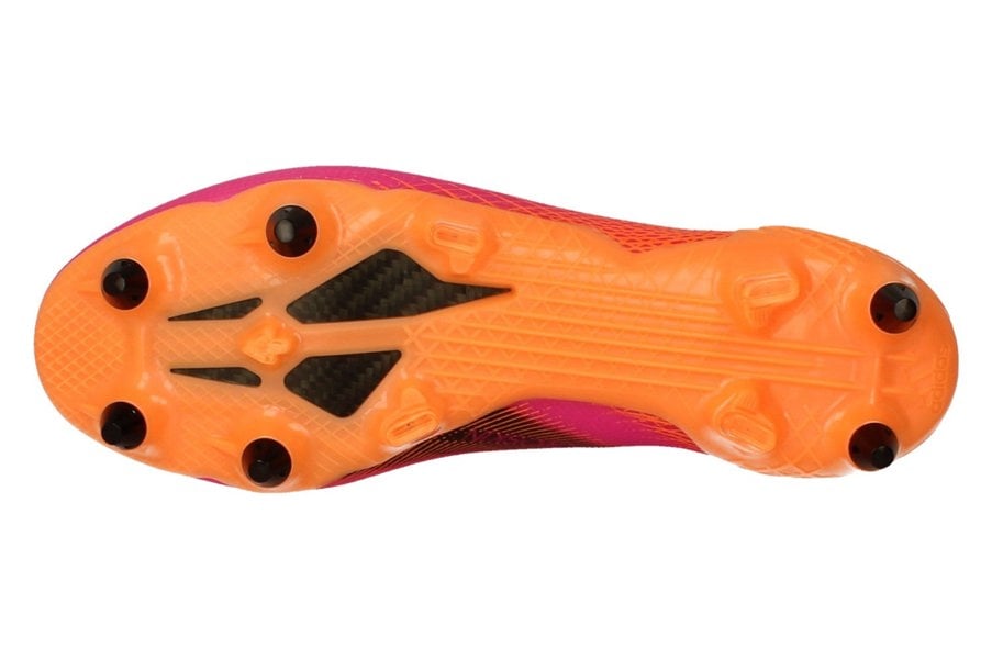 Adidas X Ghosted.1 Sg Mens Football Boots  FW6892 - Pink Orange Fw6892 - Photo 4