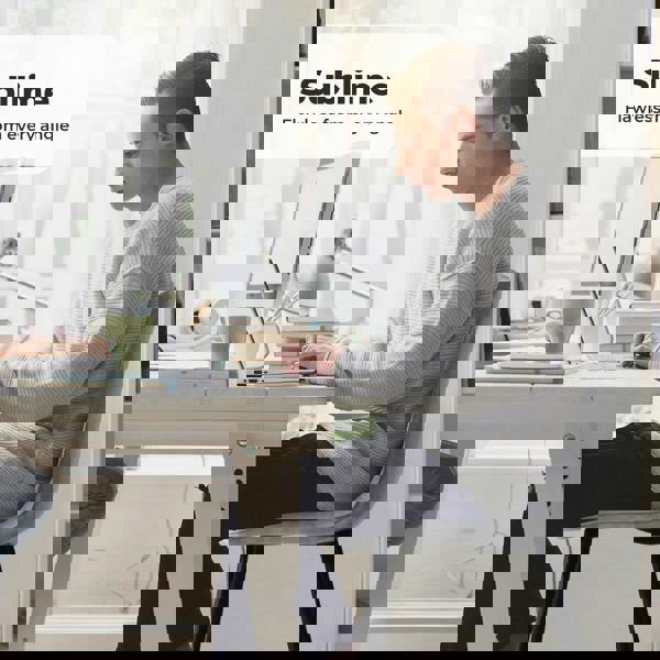 Levede Padded Dining Chairs Faux Leather for Kitchen Home Office - Set of 4