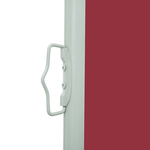 Berkfield Patio Retractable Side Awning 100x500 cm Red