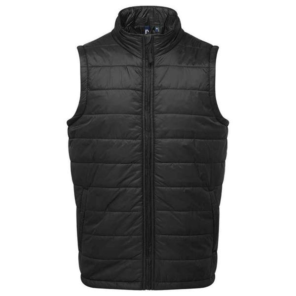 Premier Mens Recyclight Gilet - Black - 