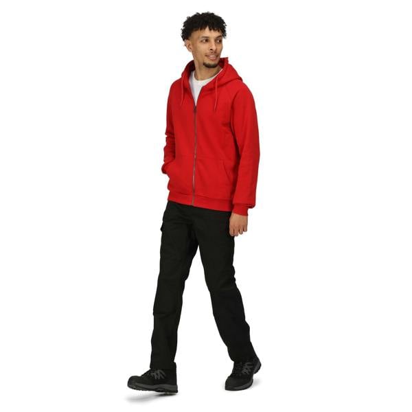 Regatta Professional Mens Full Zip Hoodie - Classic Red - 