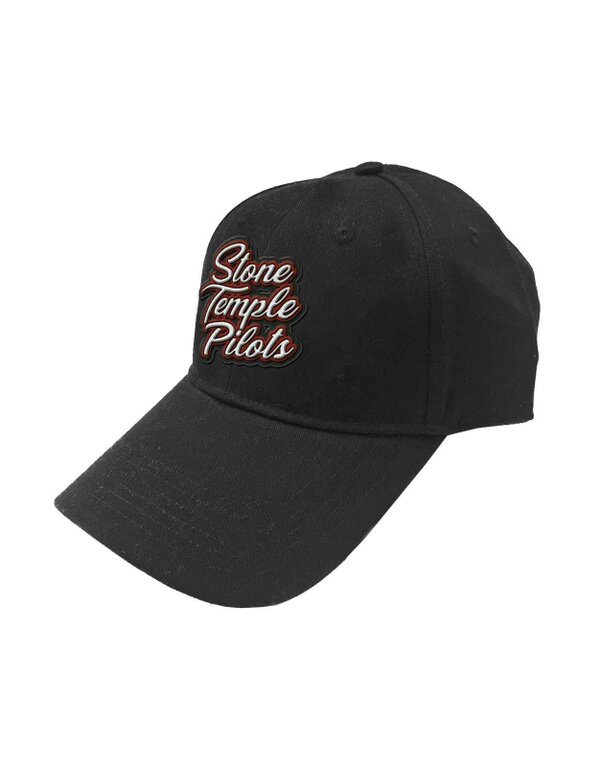 Paradiso Stone Temple Pilots Scroll Band Logo Strapback Baseball Cap